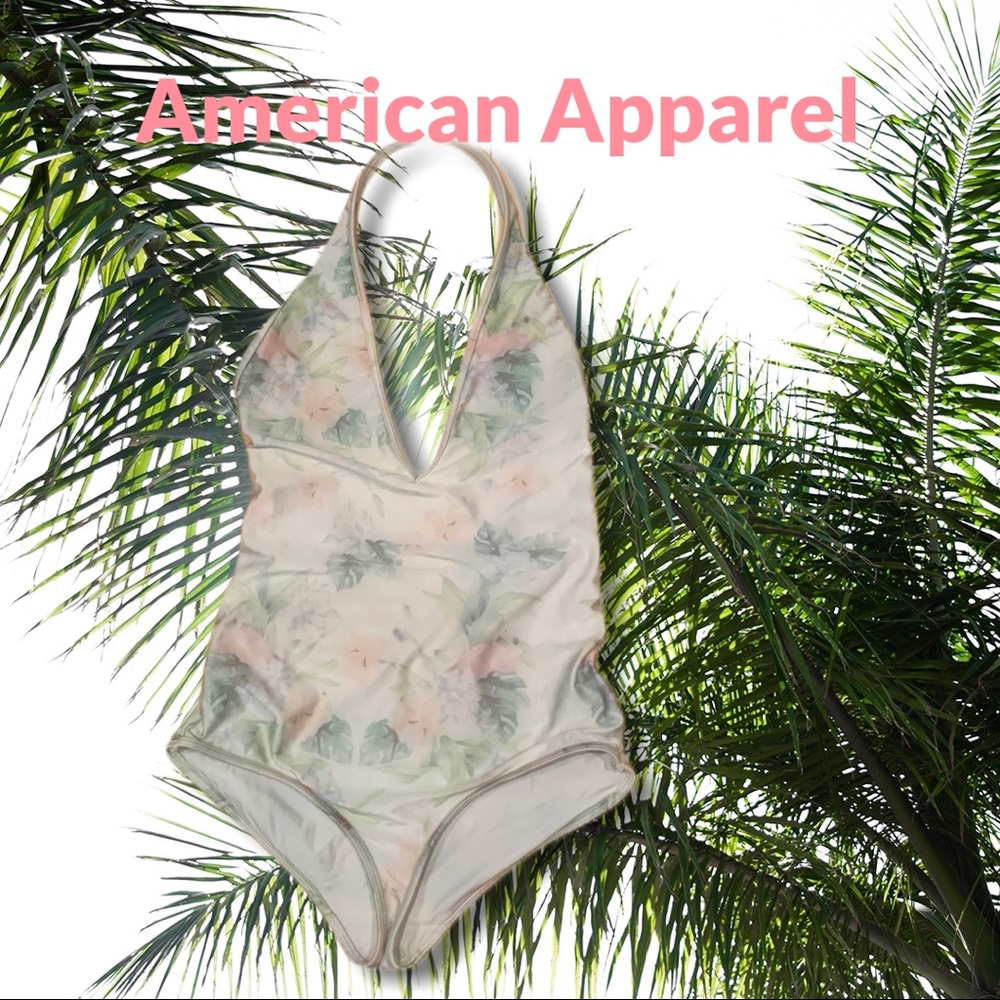 American Apparel Floral swimwear
